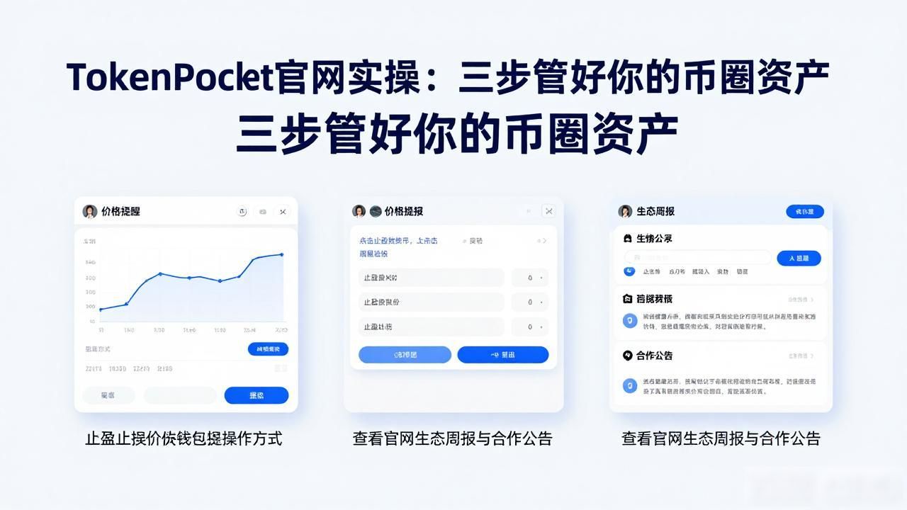 TokenPocket官网实操：三步管好你的币圈资产