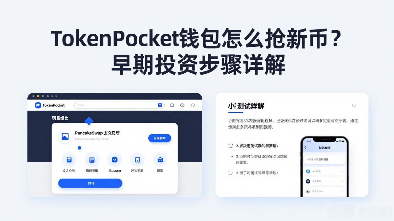 TokenPocket钱包怎么抢新币？早期投资步骤详解