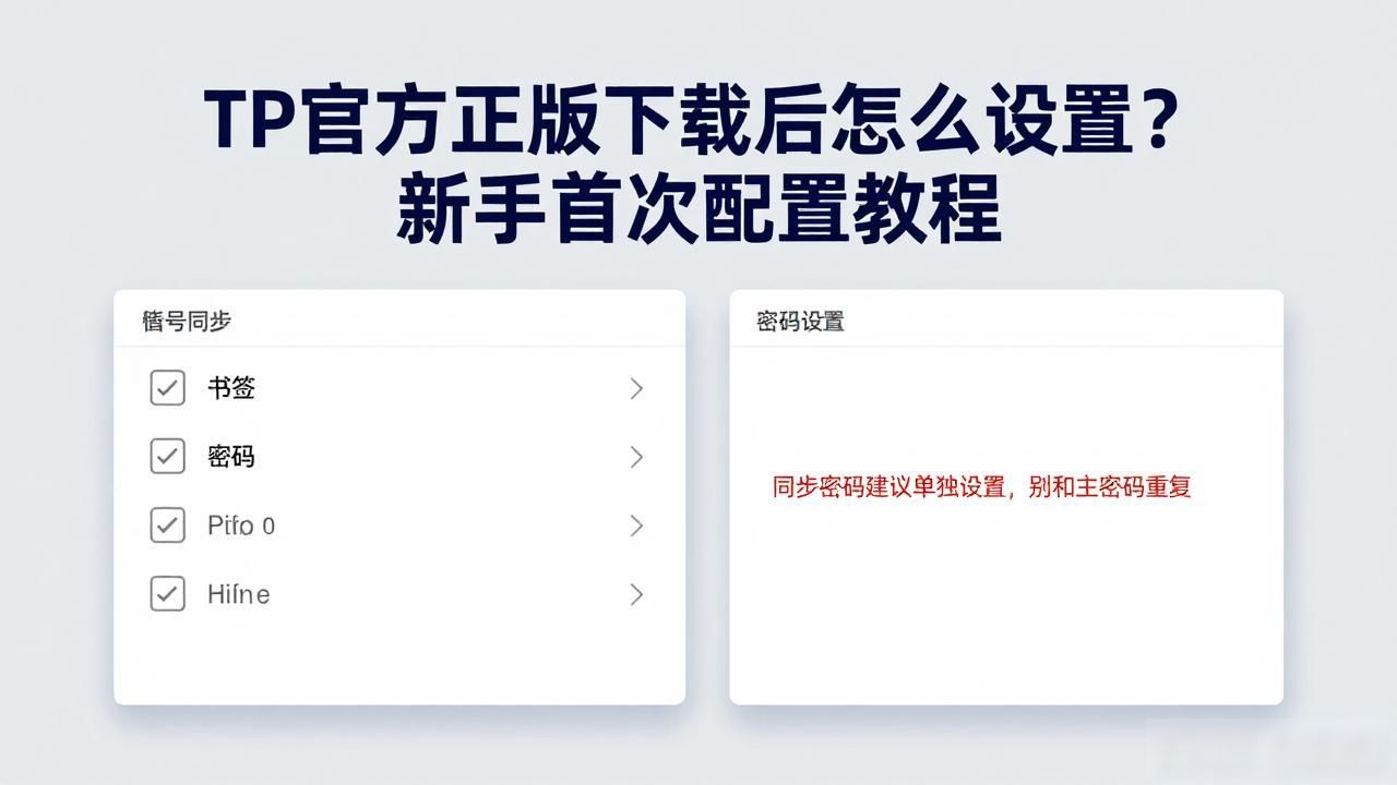 TP官方正版下载后怎么设置？新手首次配置教程