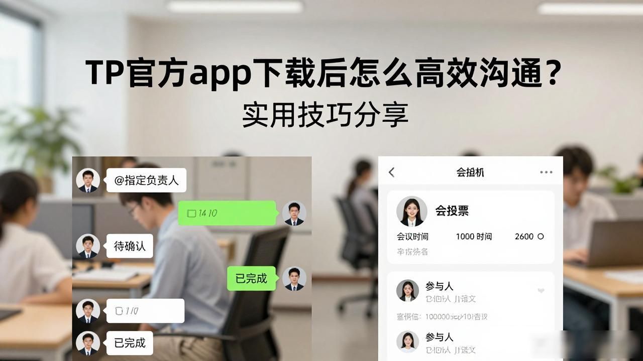 TP官方app下载后怎么高效沟通？实用技巧分享