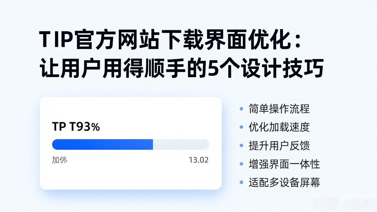 TP官方网址下载界面优化：让用户用得顺手的5个设计技巧