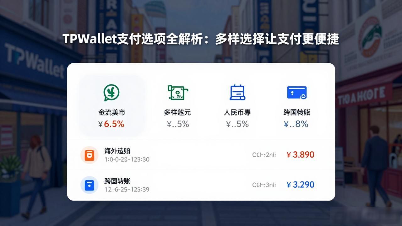 TPWallet支付选项全解析：多样选择让支付更便捷