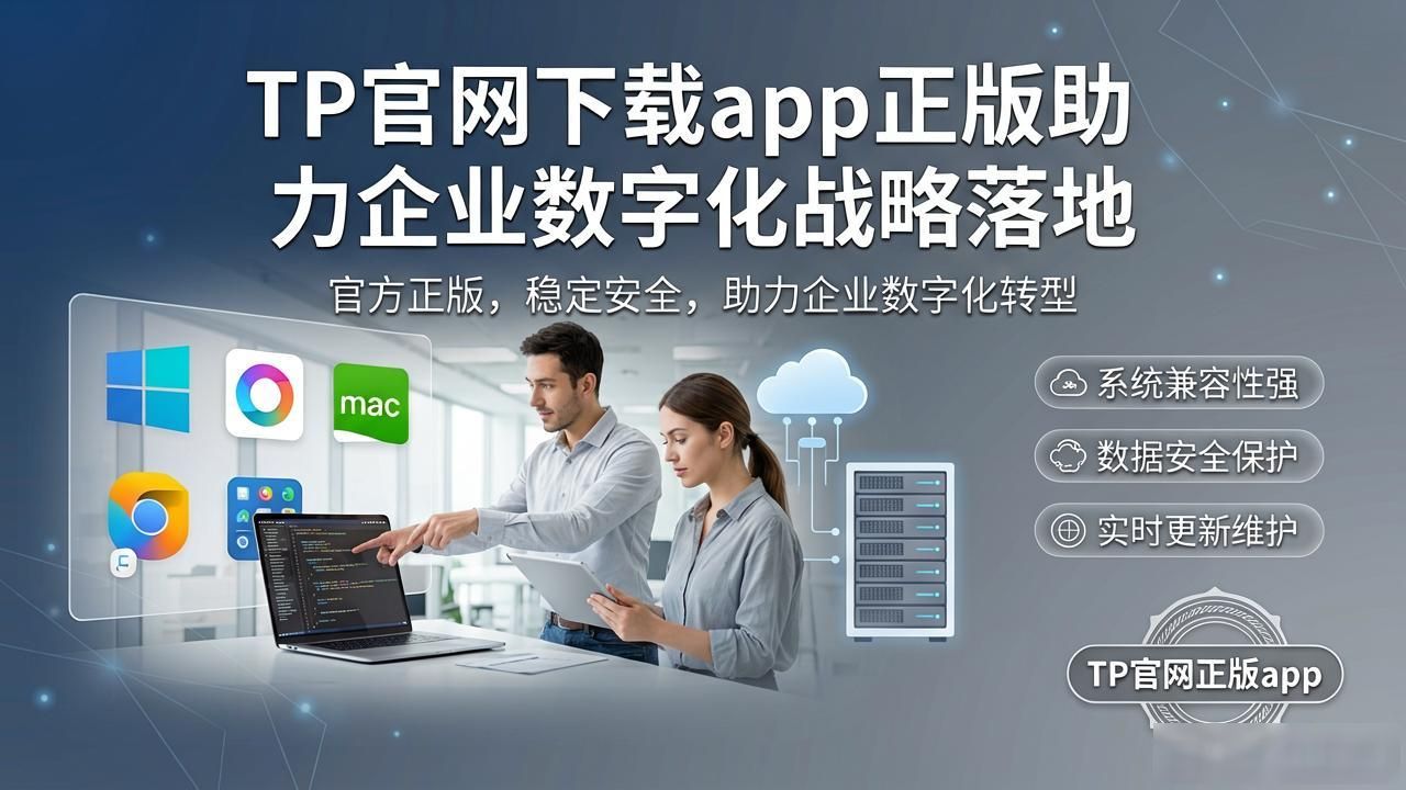 TP官网下载app正版对数字化战略的支持_官方渠道下载app安全保障_企业数字化转型正版应用选择