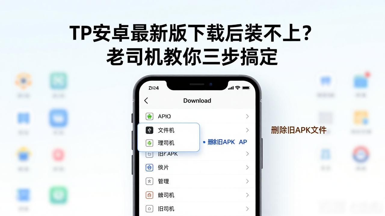 TP安卓最新版下载后装不上？老司机教你三步搞定