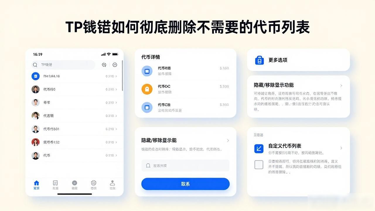 TP钱包如何彻底删除不需要的代币列表