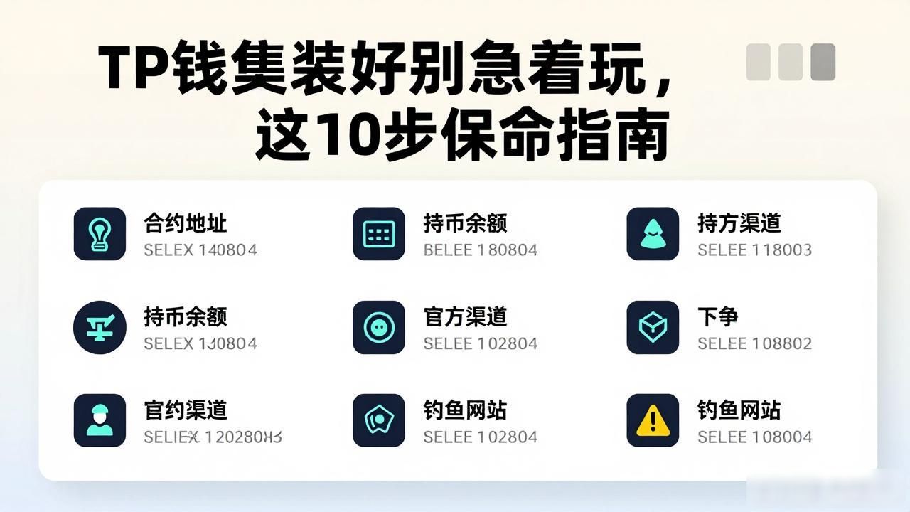 TP钱包装好别急着玩，这10步保命指南