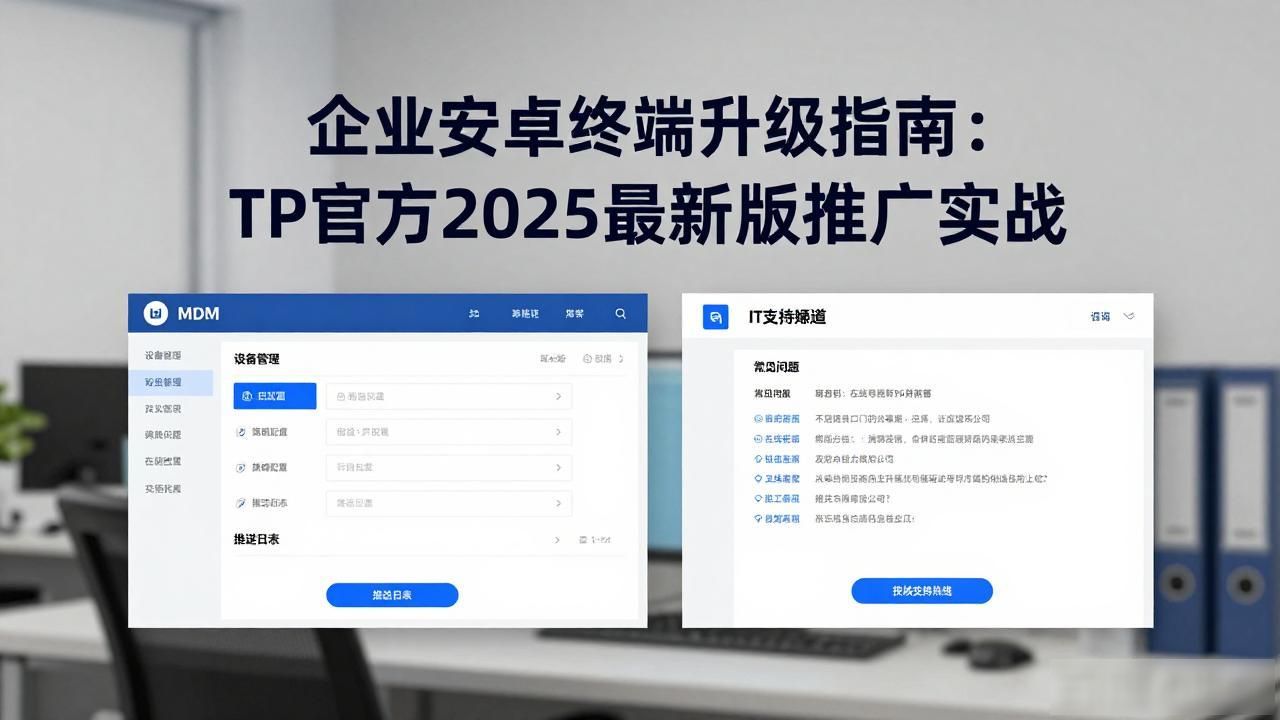 企业安卓终端升级指南：TP官方2025最新版推广实战