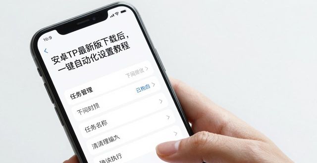 安卓TP最新版下载后，一键自动化设置教程