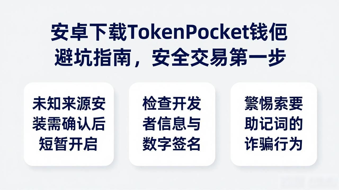 TokenPocket安卓版官方下载渠道_下载tokenpocket钱包安卓版的最佳实践,获取安全高效的交易体验_安卓用户如何安全下载TokenPocket钱包