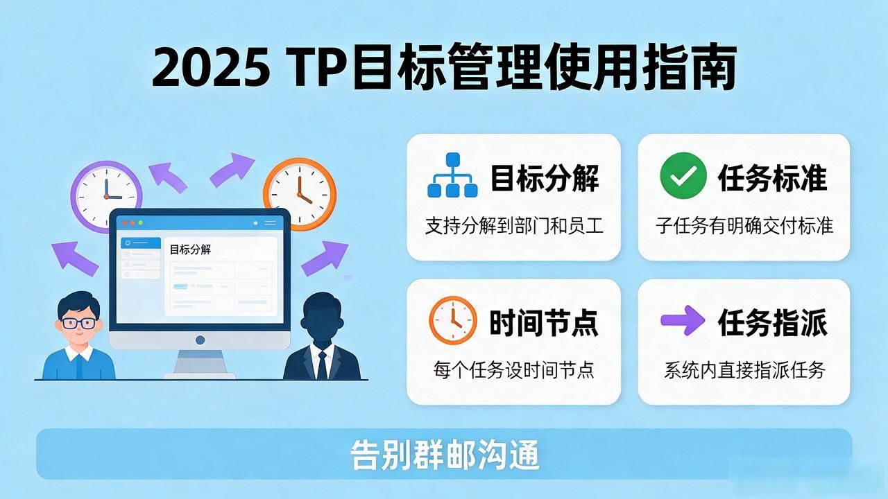2025 TP官网最新版怎么用？教你轻松搞定目标管理