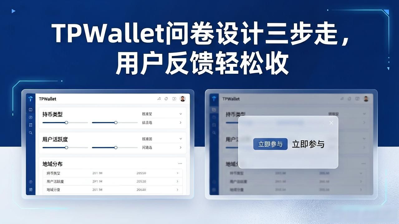 TPWallet问卷设计三步走，用户反馈轻松收