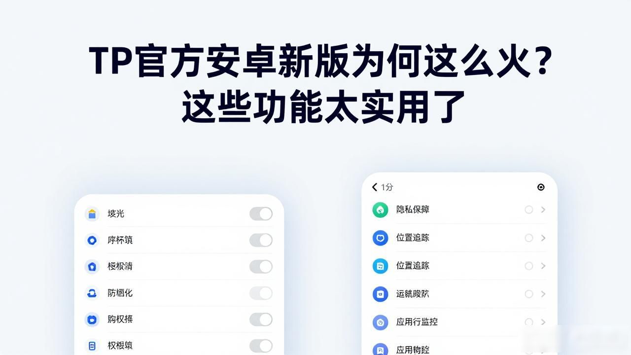 TP官方安卓新版为何这么火？这些功能太实用了